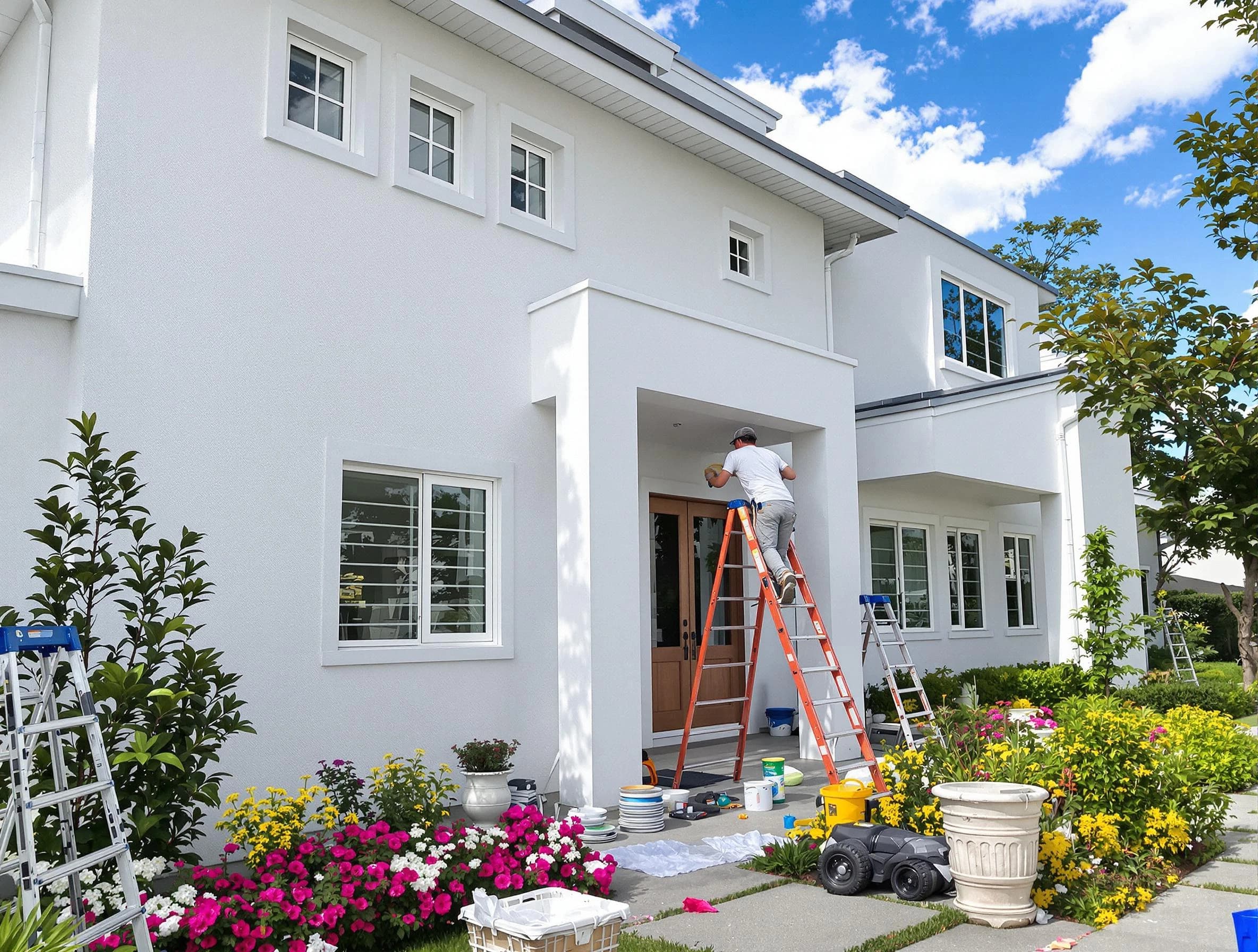 New River House Painters team delivering a fresh exterior coat in New River, AZ