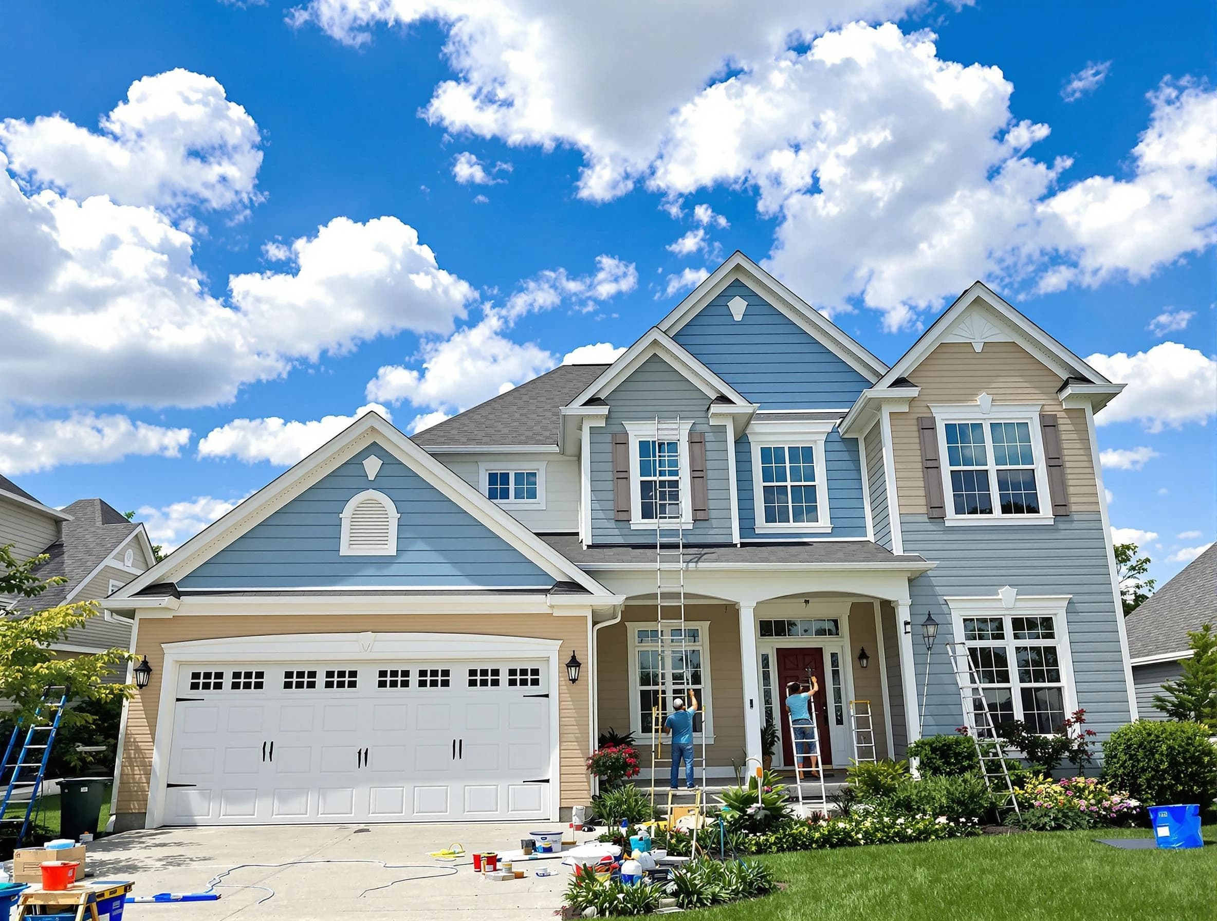 Professional house painting by New River House Painters experts in New River, AZ