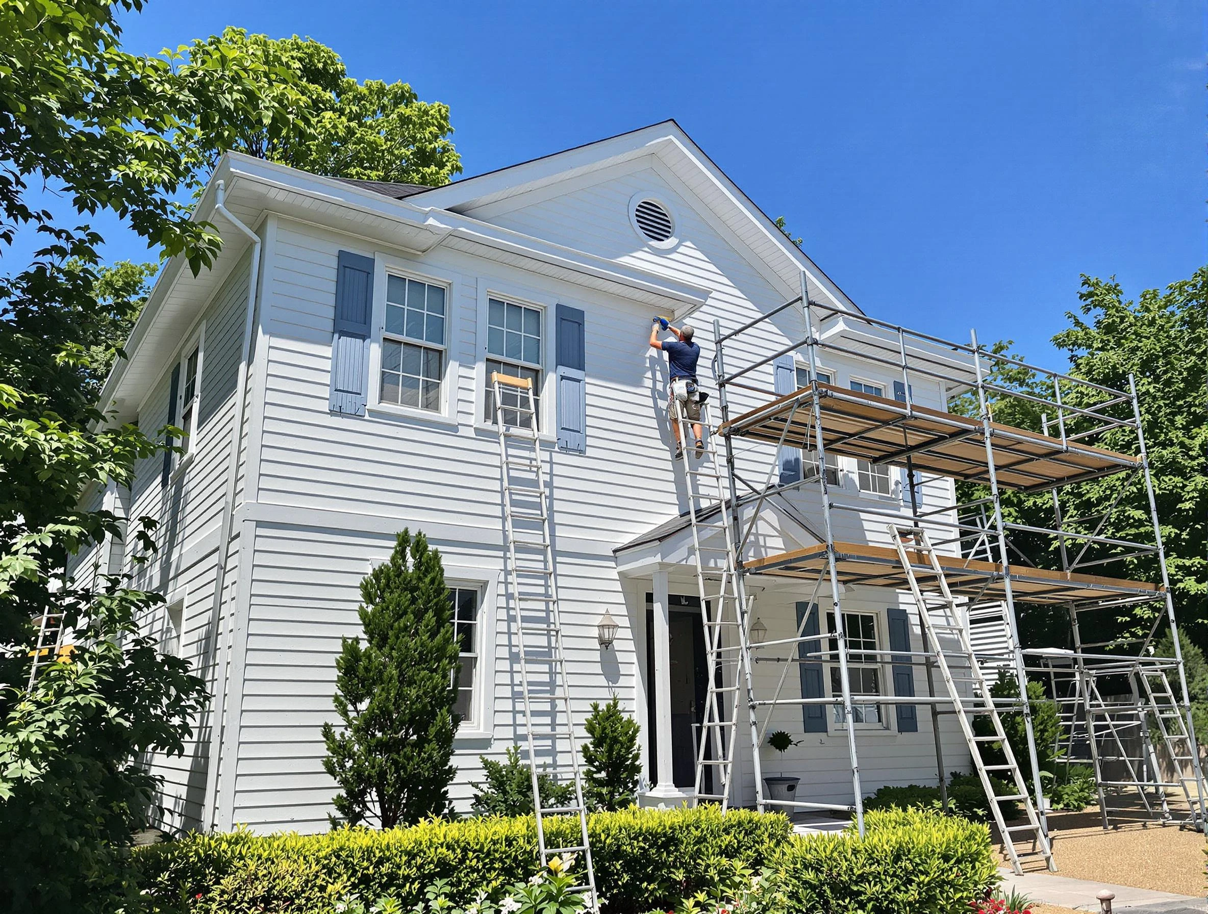 Exterior House Painting in New River
