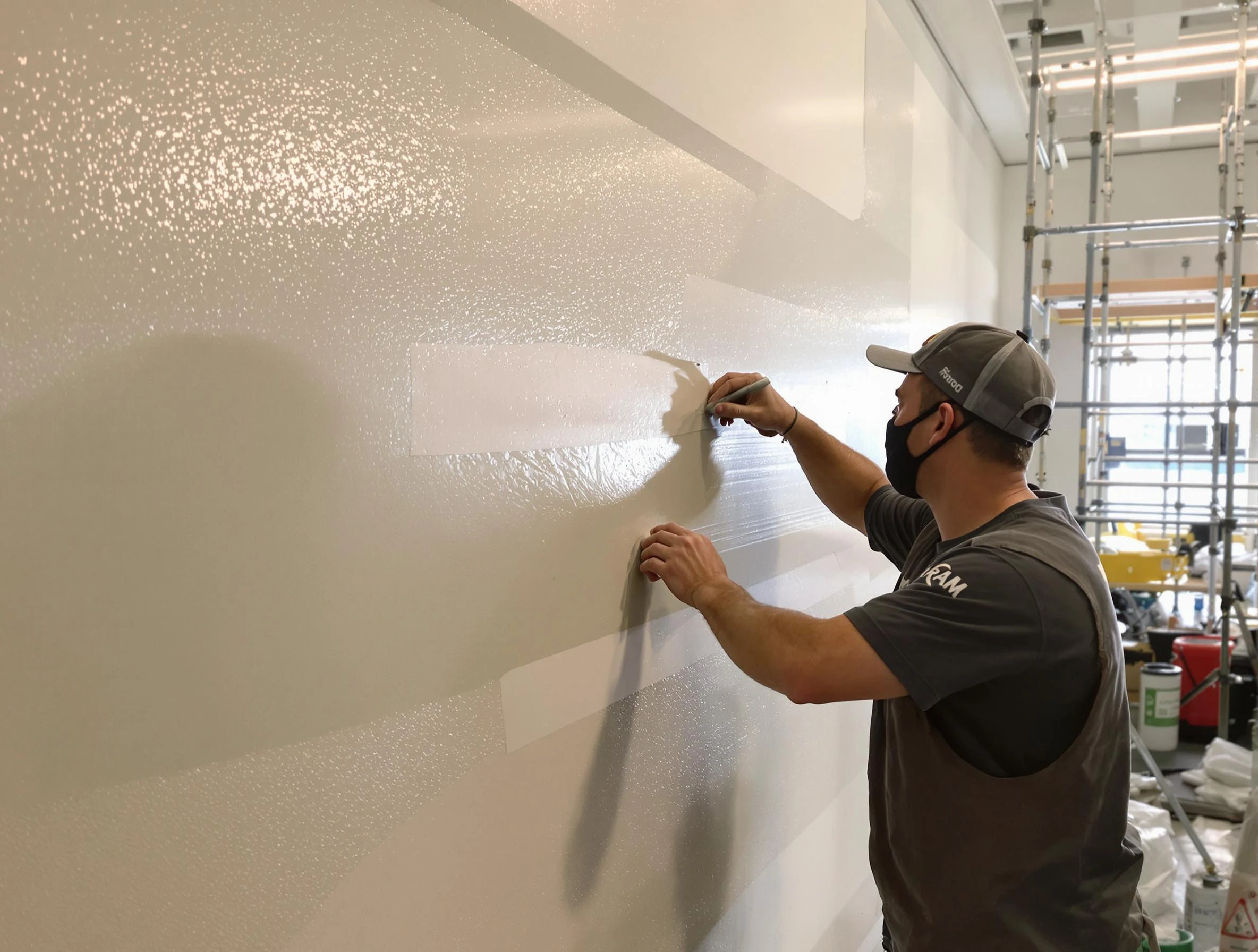 Tape and Mud in New River